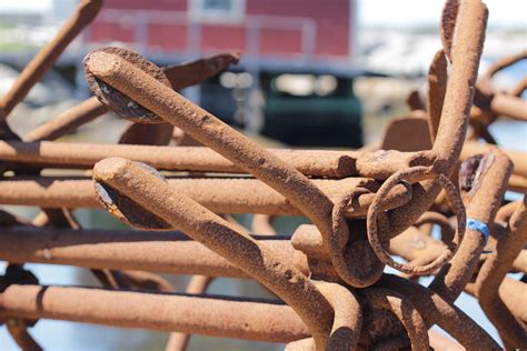 metal anchors on old homes